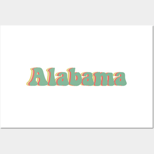 Alabama 70's Posters and Art